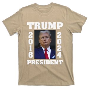 Congratulations President Trump 2016 2024 T-Shirt