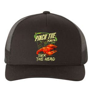 Crawfish Pinch The Tail Suck The Head Yupoong Adult 5-Panel Trucker Hat