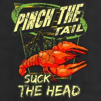 Crawfish Pinch The Tail Suck The Head Golf Towel