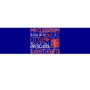 Cute Preschool Teacher Valentines Day Preschool Teaching Gift Bumper Sticker