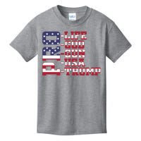 Cool Pro Trump God Guns Usa Life Kids T-Shirt