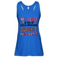 Cute Preschool Teacher Valentines Day Preschool Teaching Meaningful Gift Ladies Essential Flowy Tank