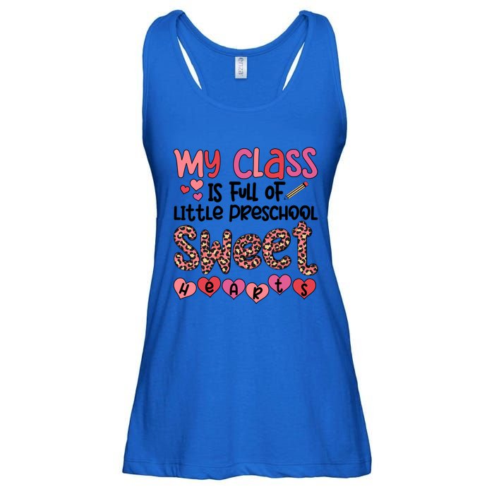 Cute Preschool Teacher Valentines Day Preschool Teaching Meaningful Gift Ladies Essential Flowy Tank