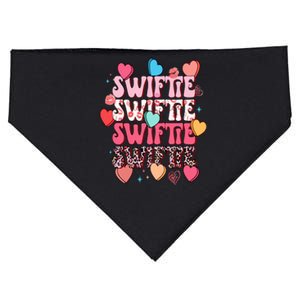 Cute Personalized Taylor Name Birthday Hoodie USA-Made Doggie Bandana