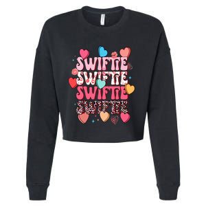 Cute Personalized Taylor Name Birthday Hoodie Cropped Pullover Crew