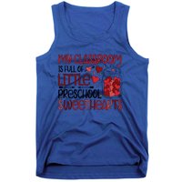 Cute Preschool Teacher Valentines Day Preschool Teaching Gift Tank Top