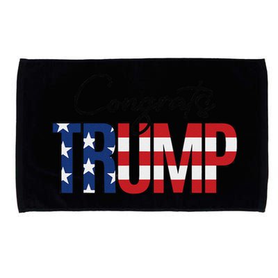 Congratulations President Trump 2024 Microfiber Hand Towel