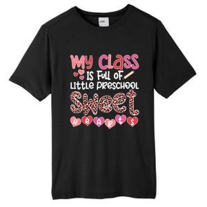 Cute Preschool Teacher Valentines Day Preschool Teaching Gift Tall Fusion ChromaSoft Performance T-Shirt