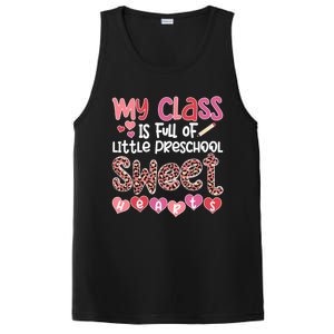 Cute Preschool Teacher Valentines Day Preschool Teaching Gift PosiCharge Competitor Tank