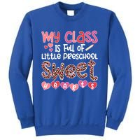 Cute Preschool Teacher Valentines Day Preschool Teaching Gift Sweatshirt