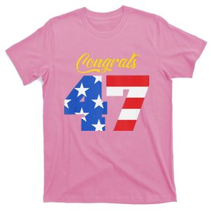 Congratulations President Trump 47 T-Shirt