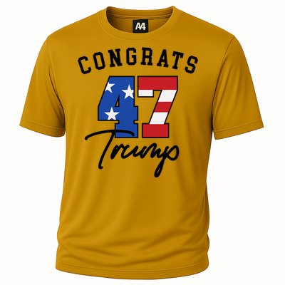 Congratulations President Trump 47 Cooling Performance Crew T-Shirt