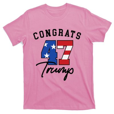 Congratulations President Trump 47 T-Shirt