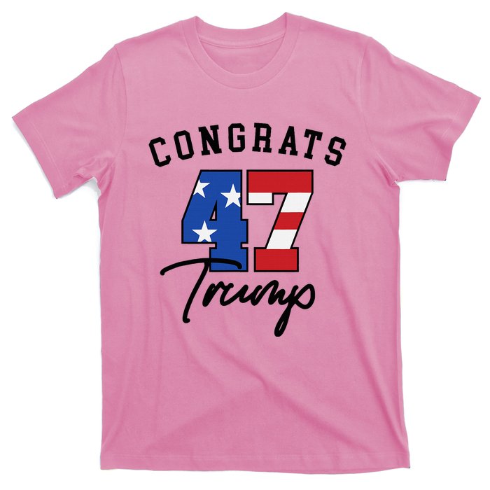 Congratulations President Trump 47 T-Shirt