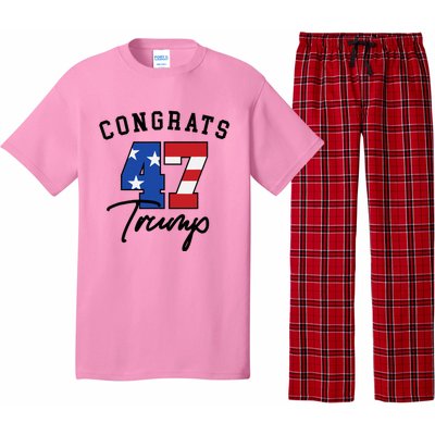 Congratulations President Trump 47 Pajama Set