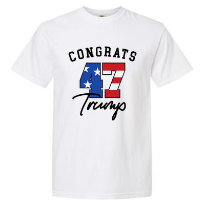 Congratulations President Trump 47 Garment-Dyed Heavyweight T-Shirt