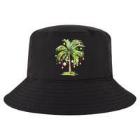 Christmas Palm Tree Tropical Christmas On The Beach Cool Comfort Performance Bucket Hat