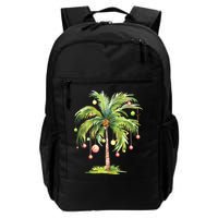 Christmas Palm Tree Tropical Christmas On The Beach Backpack