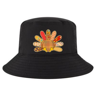 Cute Pattern Thanksgiving Turkey Cool Comfort Performance Bucket Hat