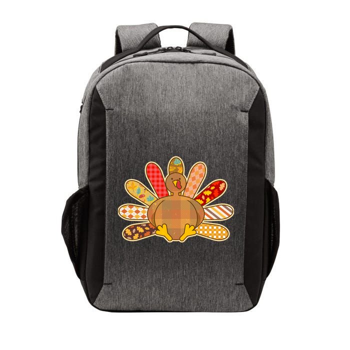 Cute Pattern Thanksgiving Turkey Vector Backpack
