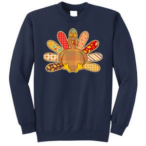 Cute Pattern Thanksgiving Turkey Sweatshirt