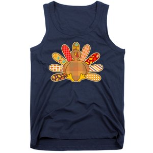 Cute Pattern Thanksgiving Turkey Tank Top