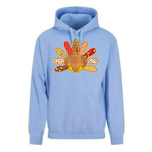 Cute Pattern Thanksgiving Turkey Unisex Surf Hoodie