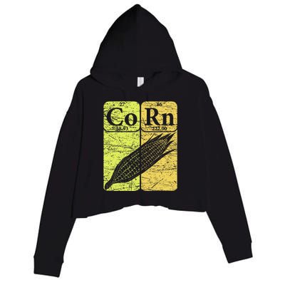 Corn Periodic Table Elements Corn Lover Crop Fleece Hoodie