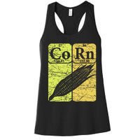 Corn Periodic Table Elements Corn Lover Women's Racerback Tank