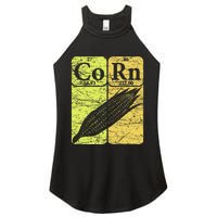 Corn Periodic Table Elements Corn Lover Women's Perfect Tri Rocker Tank