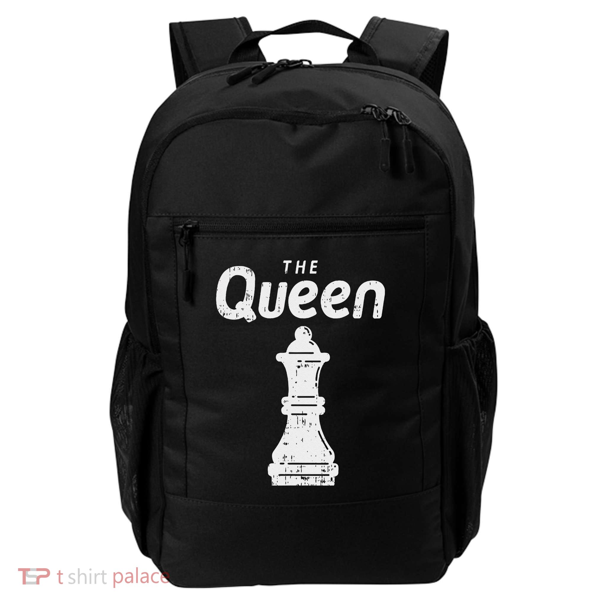 Chess Piece The Queen Halloween Matching Costume Backpack