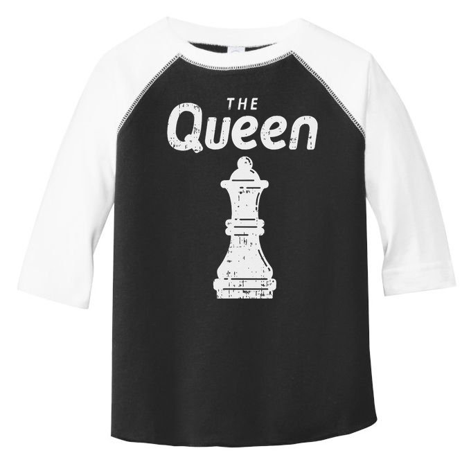 Chess Piece The Queen Halloween Matching Costume Toddler Fine Jersey T-Shirt