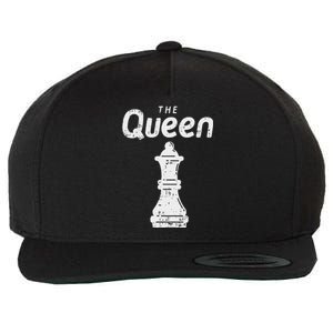 Chess Piece The Queen Halloween Matching Costume Wool Snapback Cap