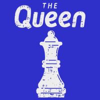 Chess Piece The Queen Halloween Matching Costume Button
