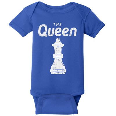 Chess Piece The Queen Halloween Matching Costume Baby Bodysuit