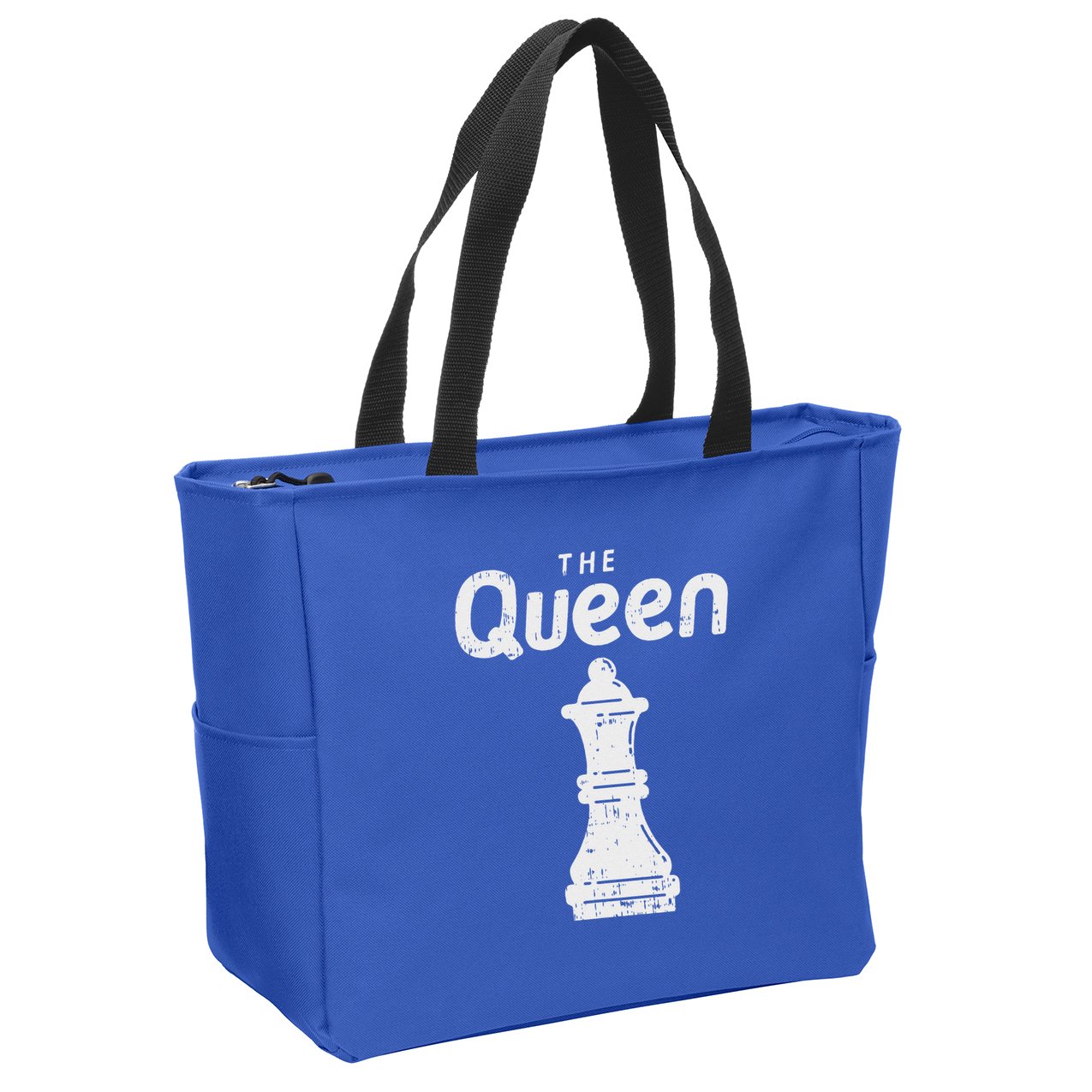 Chess Piece The Queen Halloween Matching Costume Zip Tote Bag