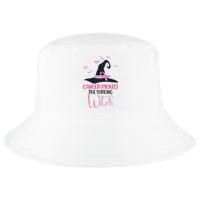 Cancer Picked The Wrong Witch Breast Cancer Awareness Cool Comfort Performance Bucket Hat