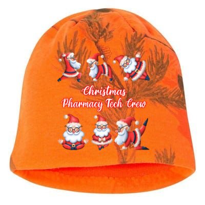 Christmas Pharmacy Tech Crew Funny Funny Santa Claus Yoga Gift Kati - Camo Knit Beanie