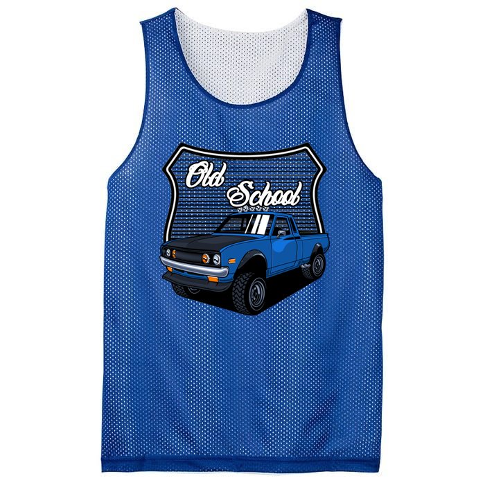 Classic Pickup Truck Off Road Truck Old School Truck Gift Mesh Reversible Basketball Jersey Tank