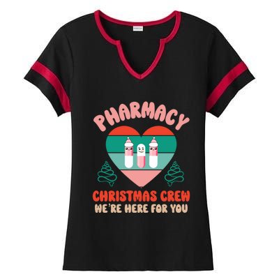 Christmas Pharmacy Technician Meaningful Gift Pharmacy Tech Crew Santa Gift Ladies Halftime Notch Neck Tee