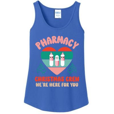 Christmas Pharmacy Technician Meaningful Gift Pharmacy Tech Crew Santa Gift Ladies Essential Tank