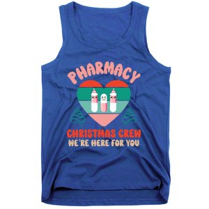 Christmas Pharmacy Technician Meaningful Gift Pharmacy Tech Crew Santa Gift Tank Top