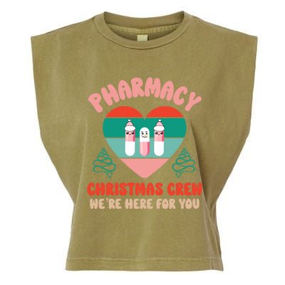 Christmas Pharmacy Technician Meaningful Gift Pharmacy Tech Crew Santa Gift Garment-Dyed Women's Muscle Tee