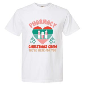 Christmas Pharmacy Technician Meaningful Gift Pharmacy Tech Crew Santa Gift Garment-Dyed Heavyweight T-Shirt