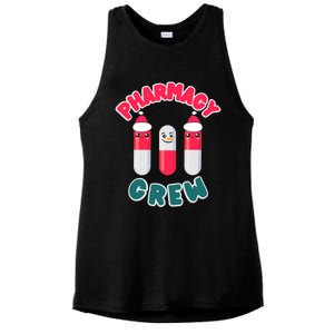 Christmas Pharmacy Technician Cool Gift Pharmacist Crew Tech Gift Ladies PosiCharge Tri-Blend Wicking Tank