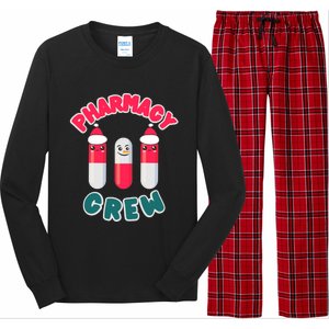 Christmas Pharmacy Technician Cool Gift Pharmacist Crew Tech Gift Long Sleeve Pajama Set