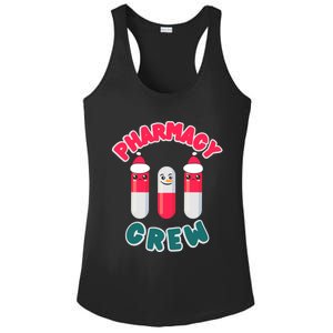 Christmas Pharmacy Technician Cool Gift Pharmacist Crew Tech Gift Ladies PosiCharge Competitor Racerback Tank