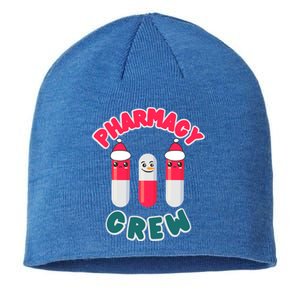 Christmas Pharmacy Technician Cool Gift Pharmacist Crew Tech Gift Sustainable Beanie