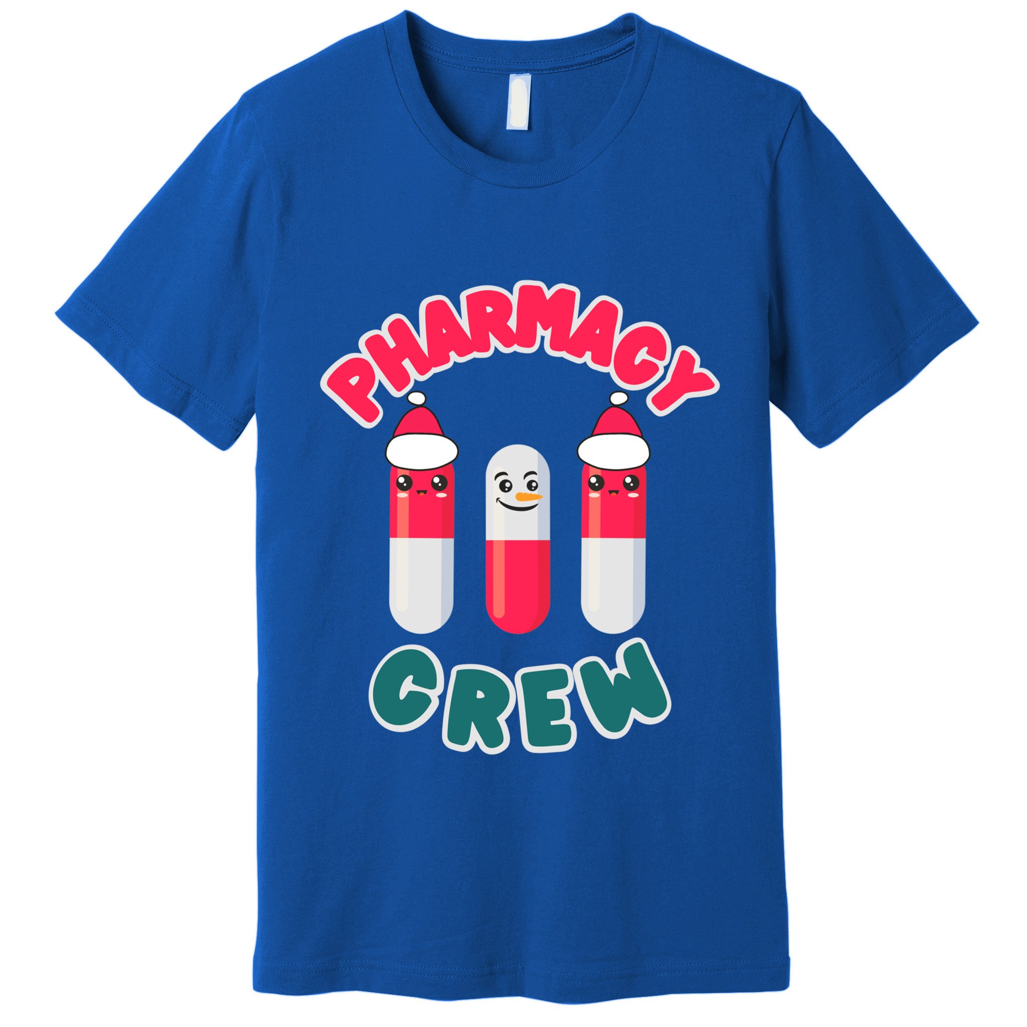 Christmas Pharmacy Technician Cool Gift Pharmacist Crew Tech Gift Premium T-Shirt