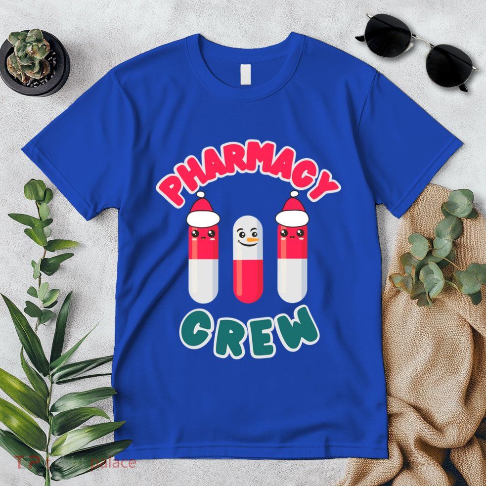 Christmas Pharmacy Technician Cool Gift Pharmacist Crew Tech Gift Premium T-Shirt